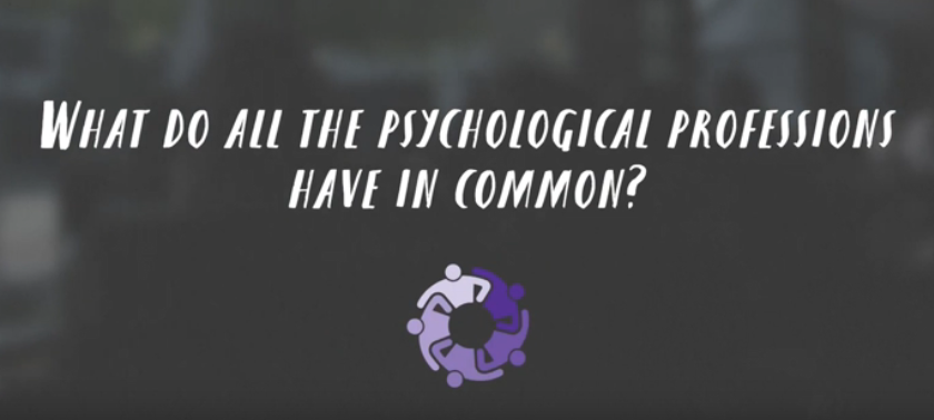What do the psychological professions have in common?