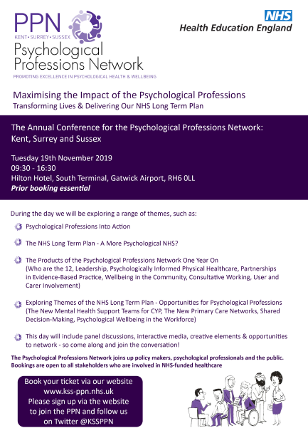 PPN Annual Conference 2019 Poster